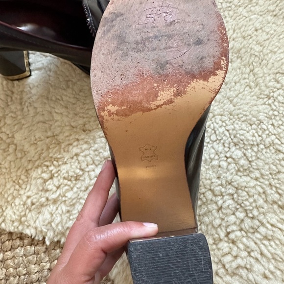 Tory Burch Dark Brown Loafers - Picture 8 of 10